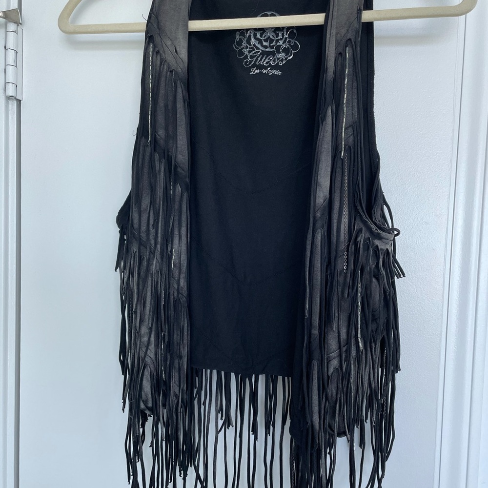 Vintage Fringe vest by Guess